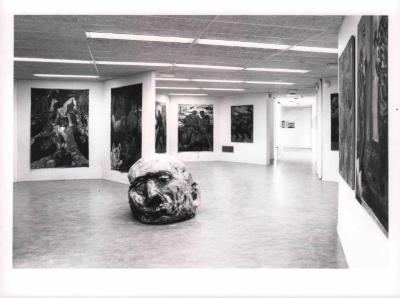 "Edward Dwurnik. Schilderijen, tekeningen en beelden" exhibition. Stedelijk Van Abbemuseum, Eindhoven 1985