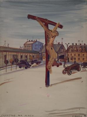 Christ in the square