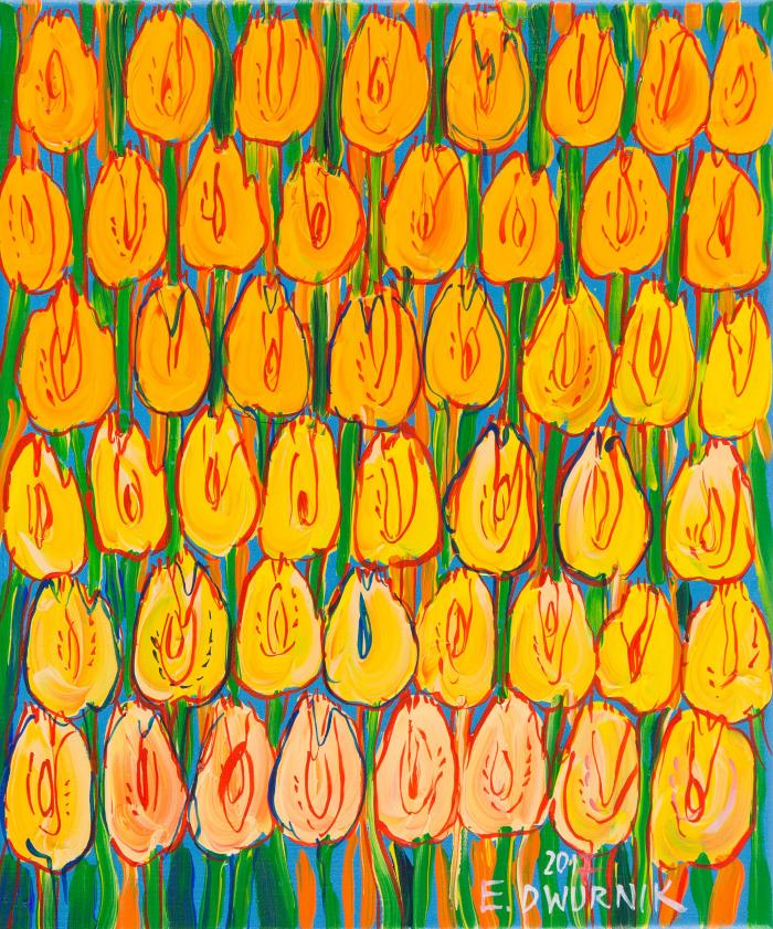 Żółte tulipany 