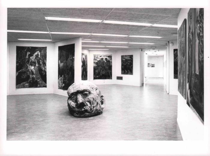 Wystawa "Edward Dwurnik. Obrazy, rysunki i rzeźby". Stedelijk Van Abbemuseum, Eindhoven 1985