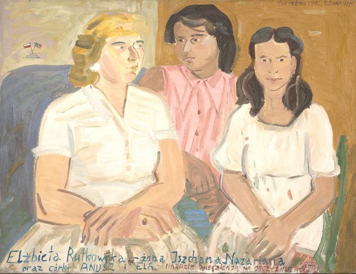 Elżbieta Nazarian z córkami